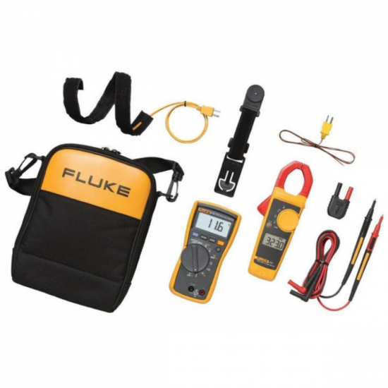 Fluke 116/323 комплект мультиметра и токовых клещей