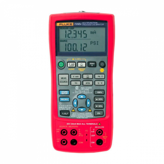 Fluke 725Ex искробезопасный многофункциональный технологический калибратор